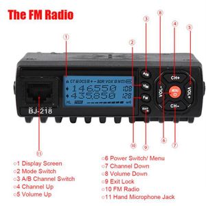TALKIE-WALKIE Shipenophy Radio mobile Mini Radio FM Mobile pour 