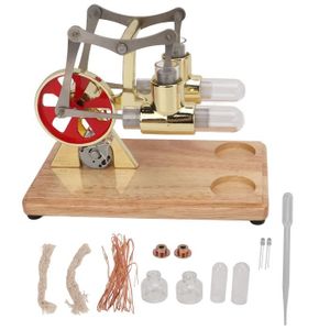 Kit De Moteur Stirling à Air Chaud - Modèle éducatif Miniature En Alliage - Jouet Scientifique