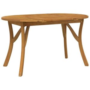 TABLE DE JARDIN  BOH Table de jardin 150x90x75 cm Bois d'acacia sol