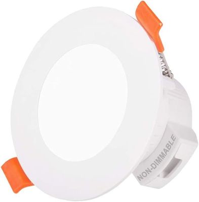 Spot Led Encastrable Extra Plat, Ip44 Spot Etanche Salle De Bain, 5W 460Lm Equivalent 40W