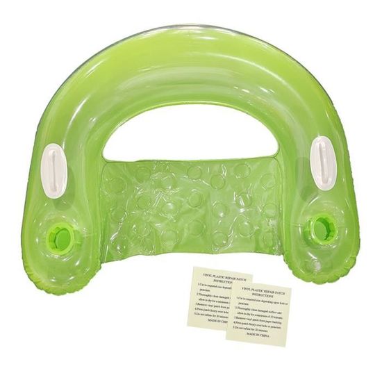 Ellxen Bouée Licorne Gonflable 58 Cm - PVC, Paillettes, Pour Plage Et Piscine, Charge 40 Kg