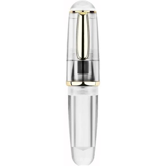 Fournitures de bureau,Stylo plume à bille en résine noire profonde,avec