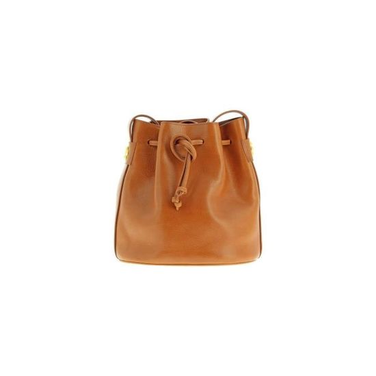 Sac Seau Frere Soeur Le Jo Cuir Camel Marron Achat Vente Sac Seau Frere Soeur Le Jo Cdiscount