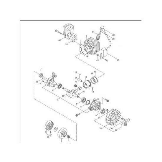 Piece Detachee Outil De Jardin - ACTIVE - RESSORT VOLANT ...