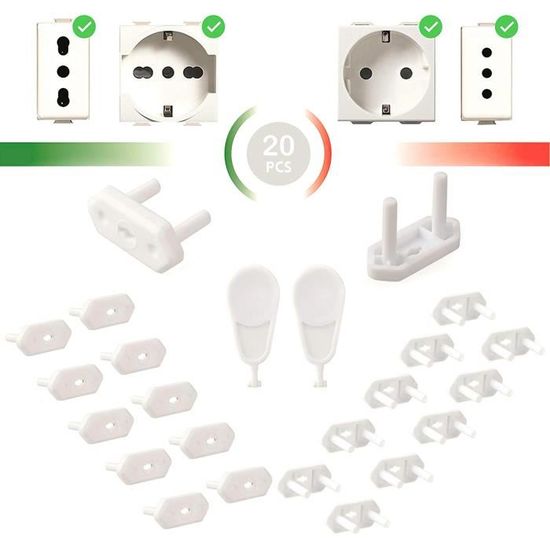 Pucico Cache Prise Bebe Pieces 2 Cles Kit Enfant De Securite Bebe Protection Prise Electrique Securite Enfant Protection Cdiscount Puericulture Eveil Bebe
