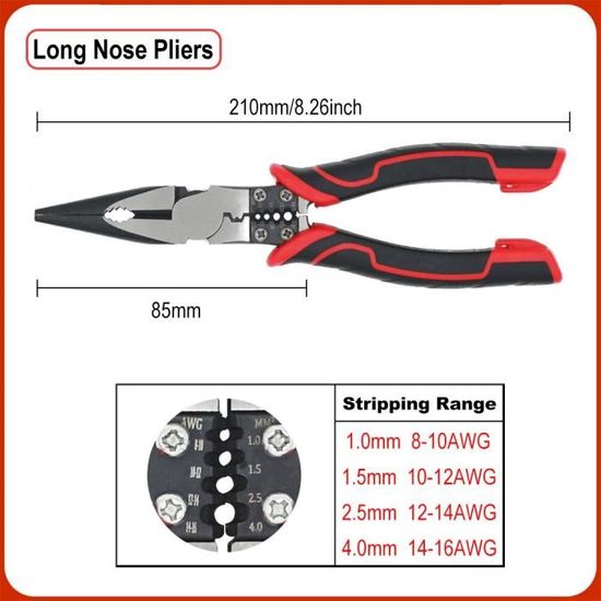 Pince à sertir Mustad MT118-24 - L'agachon