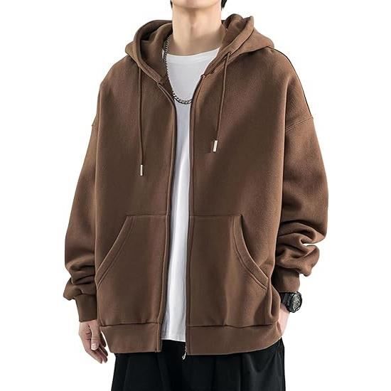 Homme Manteau Sweat A Capuche avec Fermeture Eclair Blouson Sport Ample Casual Hoodie Veste Sweat Shirt De Couleur Unie pour Le Prin c Cdiscount Pret a Porter