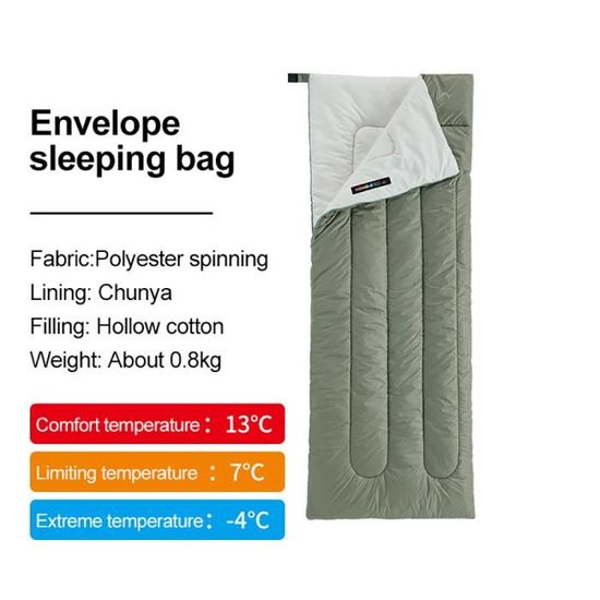Sac De Couchage 1 Personne Vintage Années 70 - Marque Générique - État D'occasion