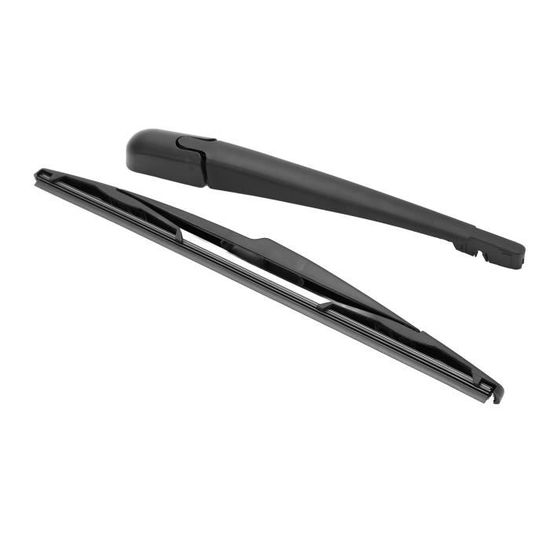 Balai D'Essuie-Glace Arrière Pour Peugeot 307 (2000-2012) - Remplacement Référence OE 6429T1 - Raclette Caoutchouc, Bras ABS Noir - 8