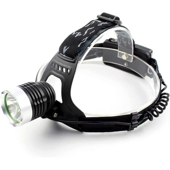 Luce Frontale LED ETC F1000 Ricaricabile - 1000 Lumen, Bianco Super Luminoso, 4800mAh