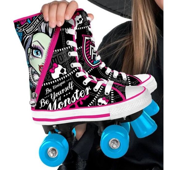 Patin à roulettes pour fille Monster high taille pointure 35 roller skates  Neuf