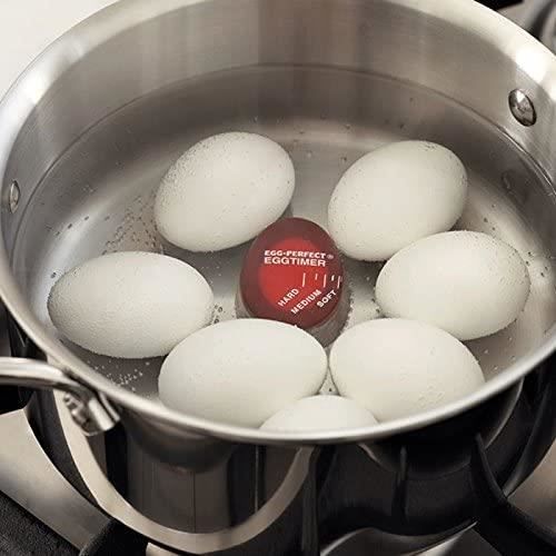 Minuteur Thermomètre à Oeufs Minutoeuf Egg Perfect Cuisson pour Oeuf à la Coque, Oeufs Mollet