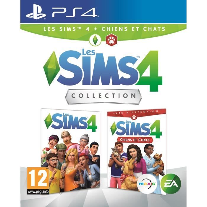 SIMS 4 Edition Chiens & Chats Jeu PS4