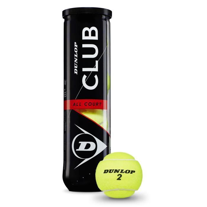 DUNLOP Balle de tennis D TB Club AC 4Pet
