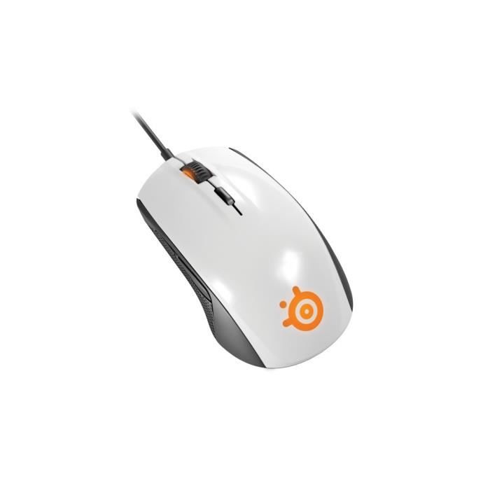 Steelseries souris Gaming Rival 100 Blanche