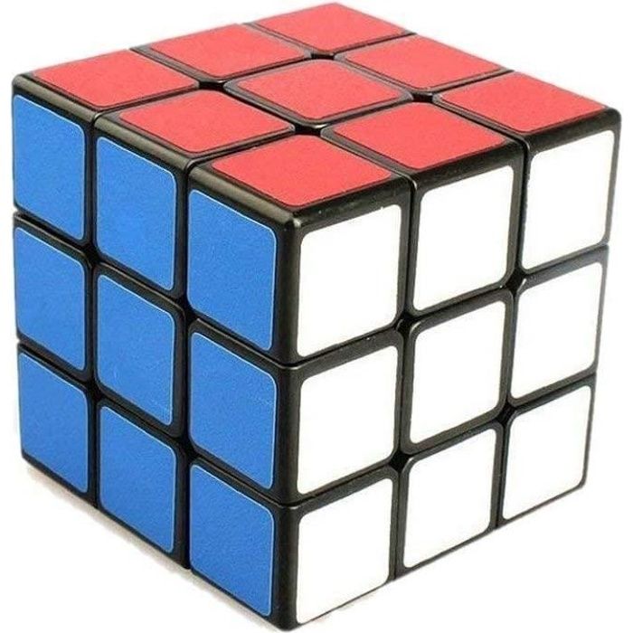 Original Speed Cube Magique Classique Durable de 56 mm, Puzzle 3D Professionnel pour Tous Les âges, 3x3 Rubix, Multicolore