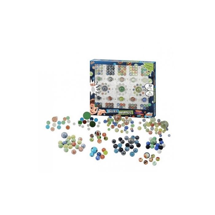 Buki - Coffret Billes - 163 billes - Coloris Unique