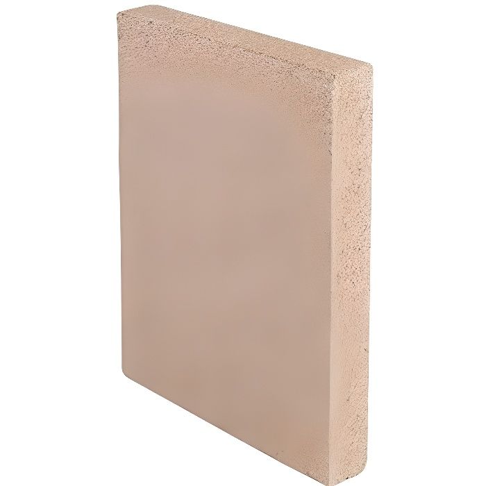 Kamino - Flam Panneau de Vermiculite, Vermiculite Plaque Cheminée de Matériau Naturel, Substitut Pour Chamotte, Résista 33331