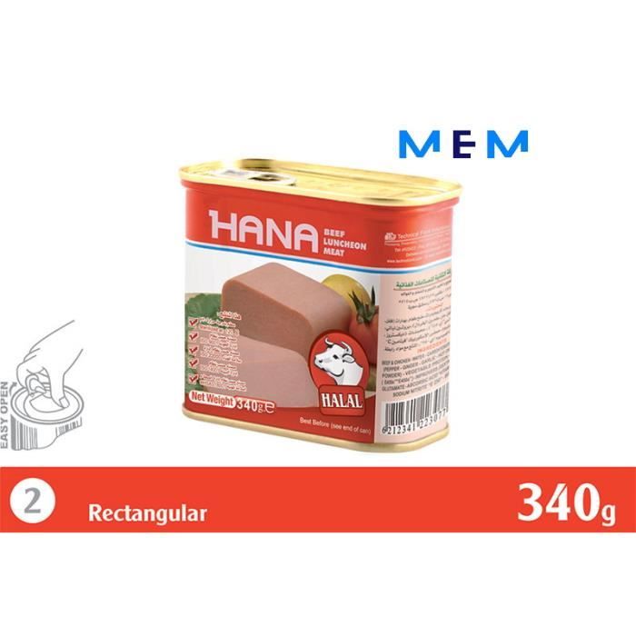 Mortadelle de boeuf HANA 830 gr