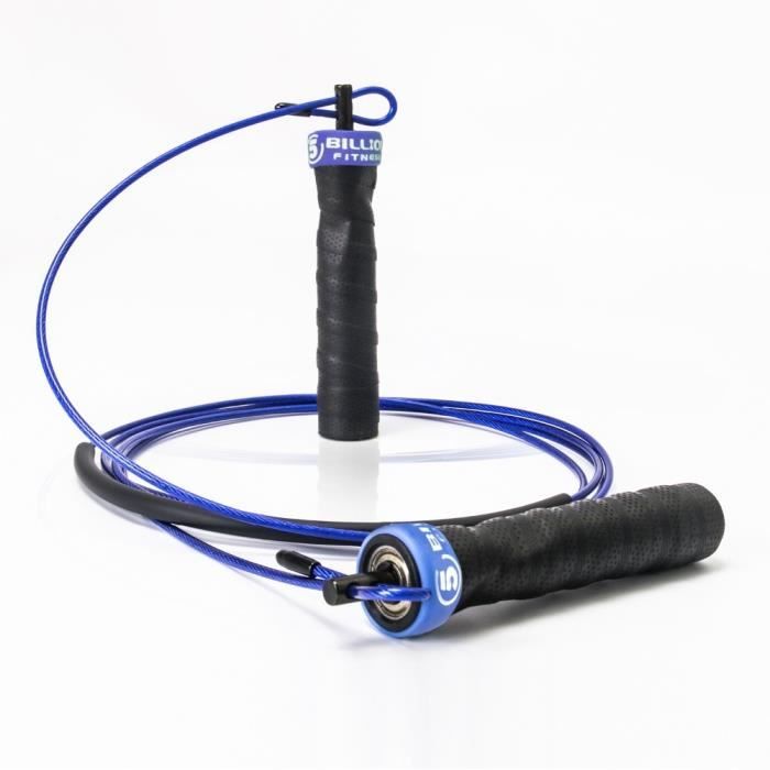 Accessoires Fitness - Musculation,Vitesse réglable corde à sauter entraînement de force corde à sauter poignée - Type BLUE