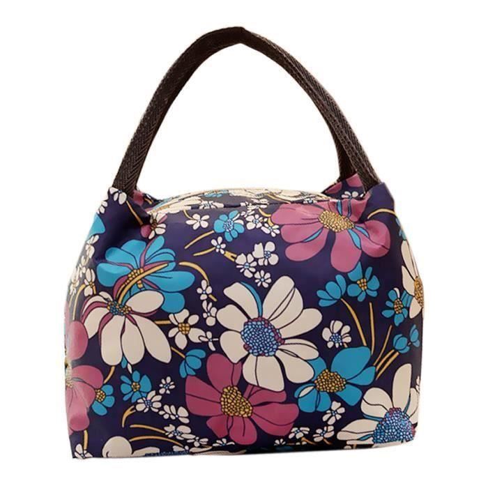 Sac Repas Adulte Sac Repas avec Compartiment Sac Repas Isotherme Lunch Sac Repas Enfant Sac Isotherme Repas Sac à Déjeuner FR34295