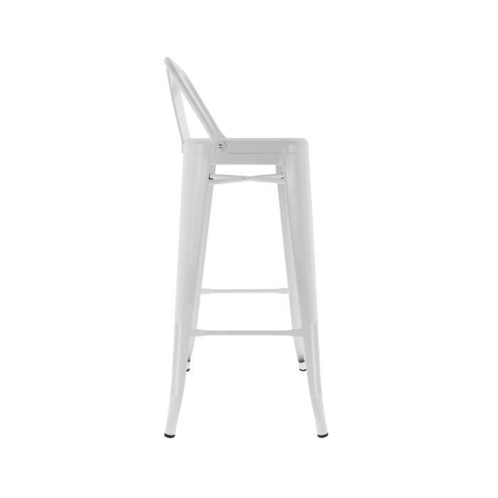 TABURETE TOLIX LB BLANCO