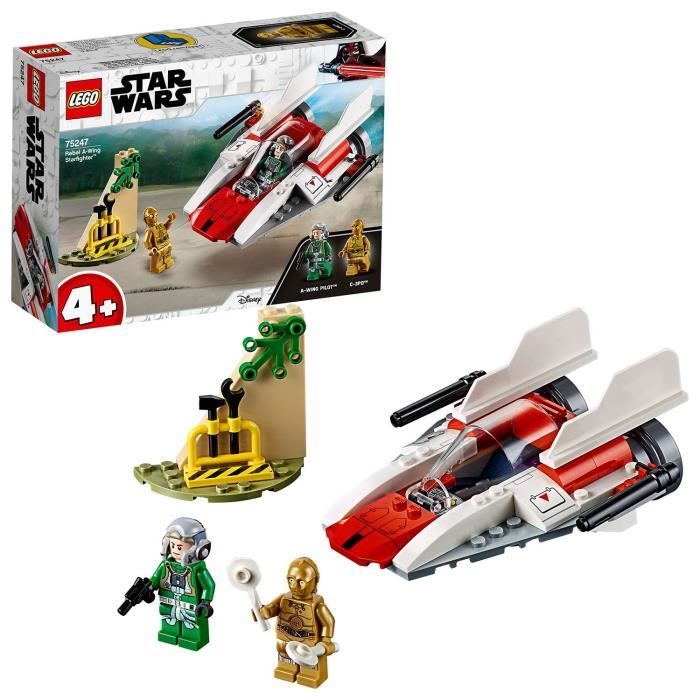 LEGO Star Wars - Chasseur stellaire rebelle A-Wing - 75247 - Jeu de construction