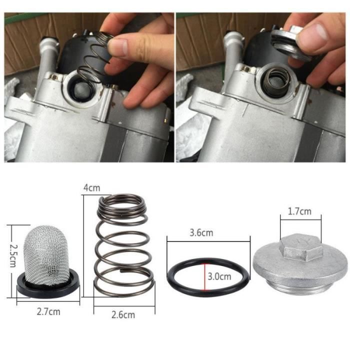 GY6 – pièces de moteur 50cc à 150cc 125-150, bouchon, filtre à huile, vis de vidange, pour Scooter Baotian, Benzhou, Znen, Taotao