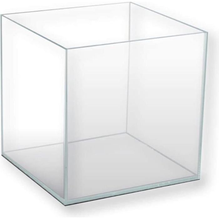 MonsterShop – Aquarium Blanc de 300 litres, Kits et Accessoires de Démarrage, Graviers Bleu, Meuble Blanc, d’Une Dimension To 7