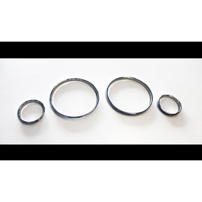 Pour BMW Série 5/7 X5 E39 E38 E53 Anneaux Cercles Compteur Tableau Bord Chrome
