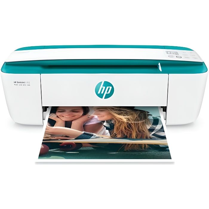 Imprimante jet d'encre HP Deskjet 3762 2 cartouches incluses sans fil WIFI scanner bureau informatique
