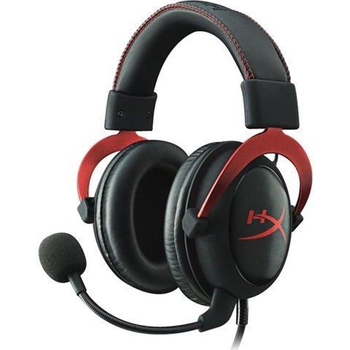 HyperX Cloud II Casque Gaming avec Micro Rouge