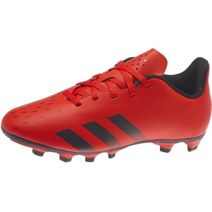 Chaussures Adidas Predator Freak.4 Fxg rouge / noir enfant