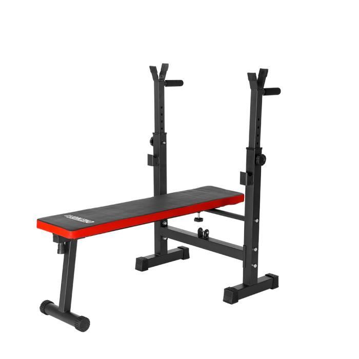 OneTwoFit Banc de Musculation Pliable Banc de Poids Réglable Ajustable,Dossier réglables en 10 Positions OT014