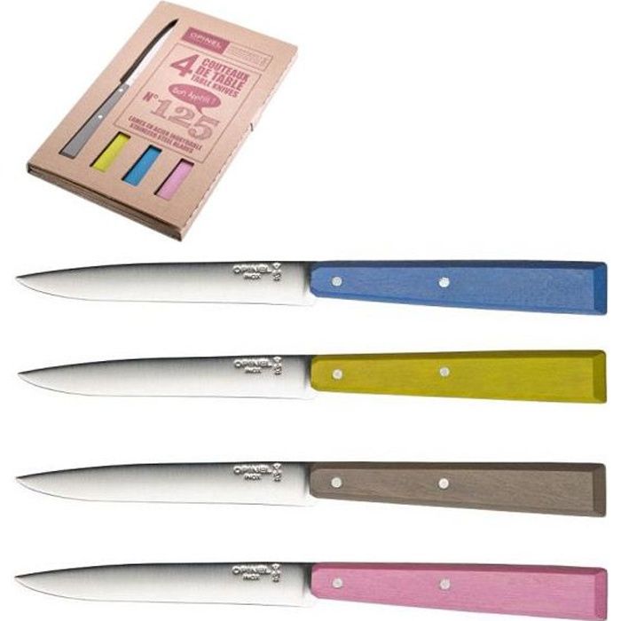Coffret 4 couteaux de table Esprit Campagne - OPINEL