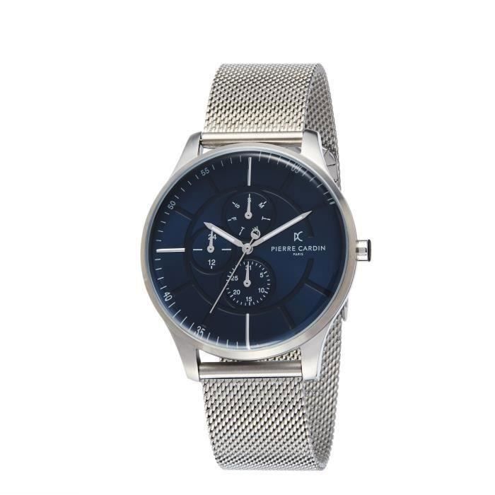 Pierre Cardin-Montre Multi-Cadrans pour Hommes à movement Quartz en Acier inoxydable - PC902731F121