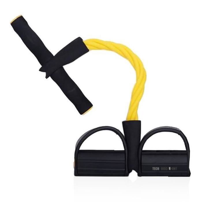 TD® Bandes de Résistance pour exercice- Crossfit,Fitness exercice Corde de Résistance- Harnais de Résistance- Bande Élastique Jaune