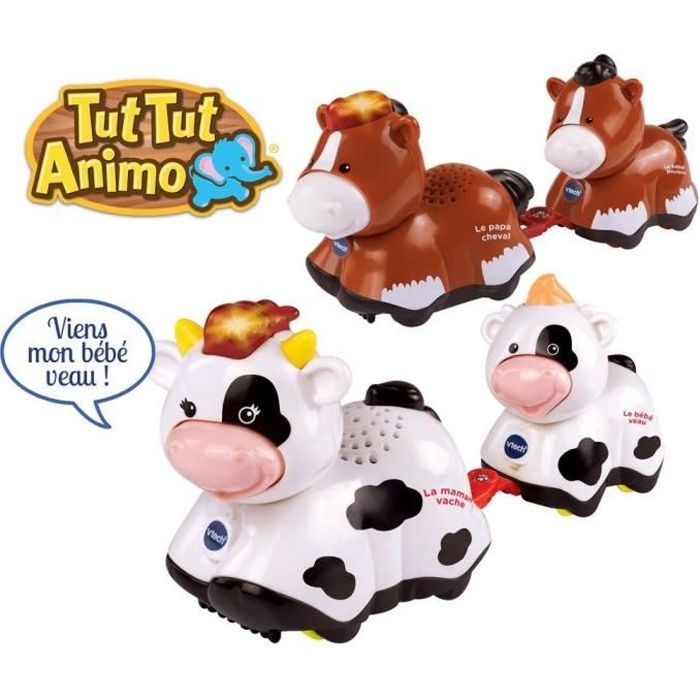 Tut Tut AnimoDuos Maman ou Papa + Bébé assortis