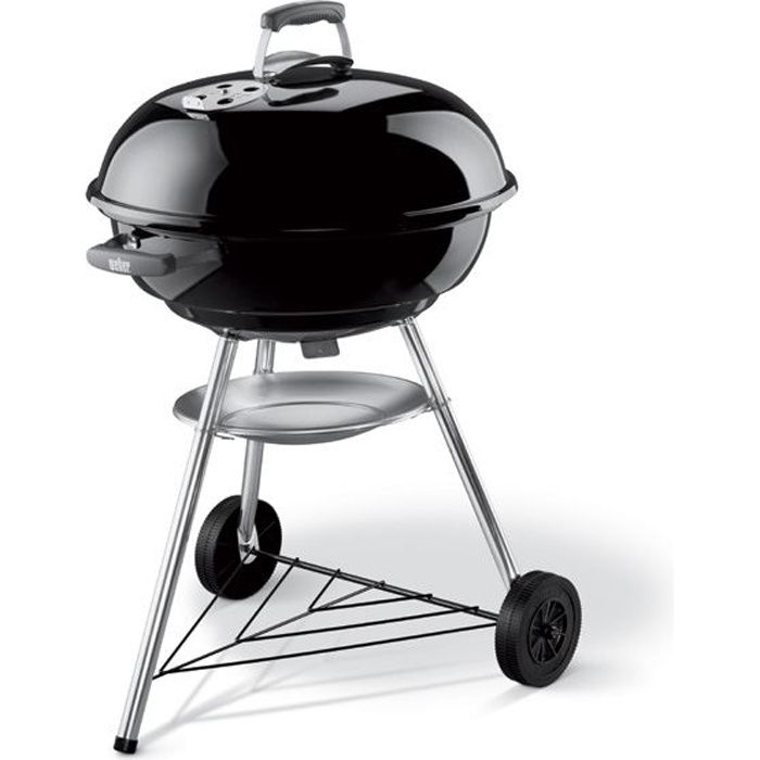 WEBER Barbecue à charbon Compact - Ø 57 cm - Noir