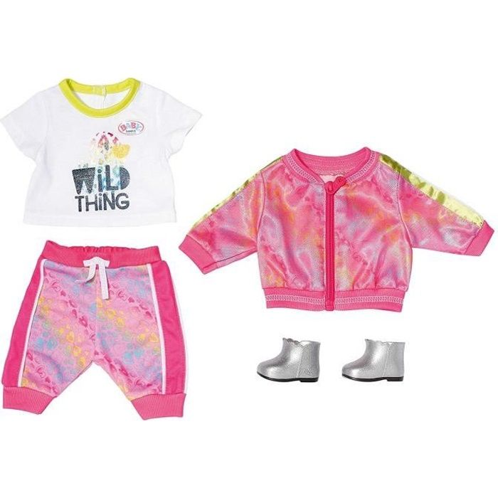 BABY Born Deluxe Trendiges Pink Set 43cm