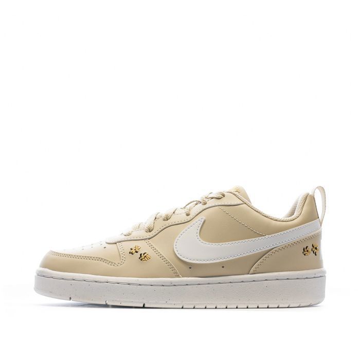 Baskets Beige Femme Nike Court Borough Recraft Beige Cdiscount Chaussures