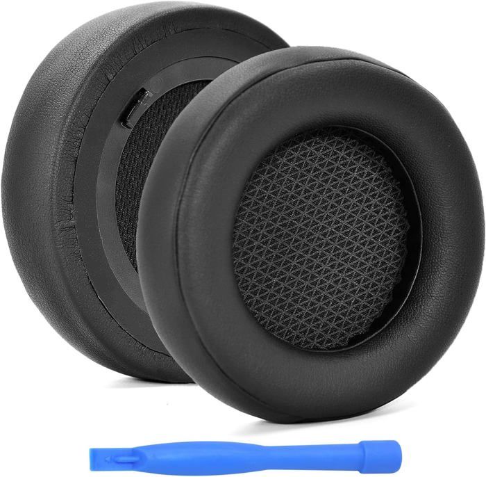 MMOBIEL Coussinets D’Oreille Remplacement Pour Casque Corsair Void Elite/Pro/SE/Surround – Memory Foam + Mesh – Noir
