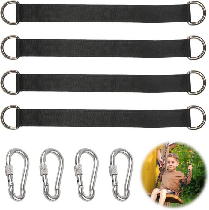 Anneau En D Hazard 4 Pour Photo – 5,1 Cm, Fixation 1/4-20 Pour Appareil/sangle, Avec Patin Caoutchouc – Noir