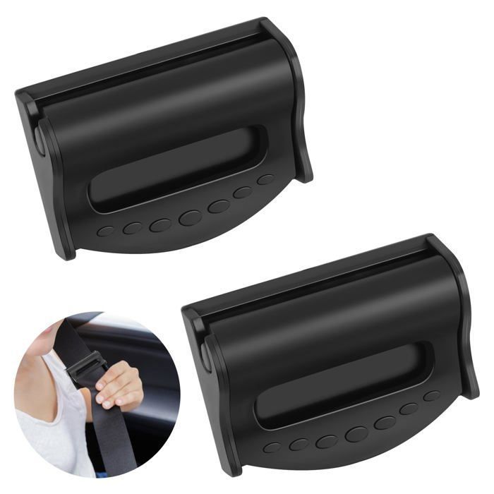 Comparer les prix de 2PCS Ajusteur De Ceinture De SéCurité De Voiturepince ceinture de sécurité voitureClip de RéGlage ceinture de sécurité de voiture