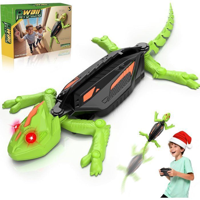 Gecko Radiocommandé - Lézard Télécommandé Avec Yeux Lumineux - Qui ...