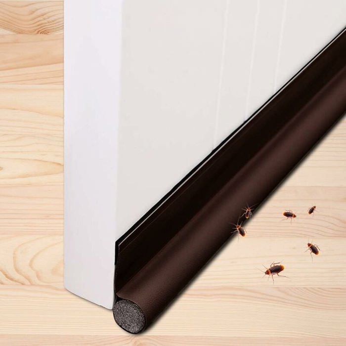 Bas de porte unilatéral - MICH - 96 cm - Joint auto-adhésif - Stop froid - Protection contre le bruit