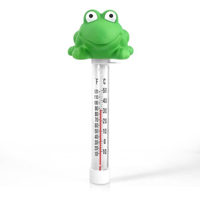 Thermomètre Flottant Pour Piscine – Double Échelle °C/°F – 25 X 4,8 Cm – Léger 40g – Pour Spa, Bassin, Étang