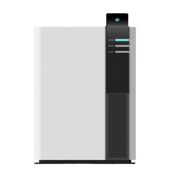Déshumidificateur capacité de 3 litres économe en énergie 1 litre par jour fonctionnement silencieux portable blanc