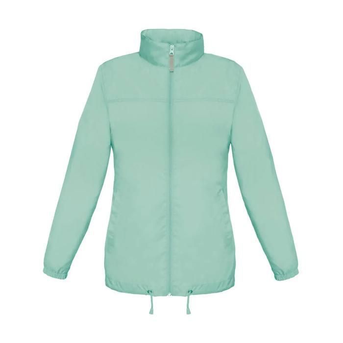 Coupe-vent femme B&C Sirocco - pixel turquoise Coupe-vent femme B&C Sirocco - pixel turquoise