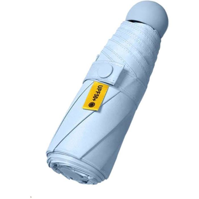 Parasol compact extérieur - Belle commode - Protection UPF50+ - 37 pouces (94 cm) - 8 mâts - Compact et pliable